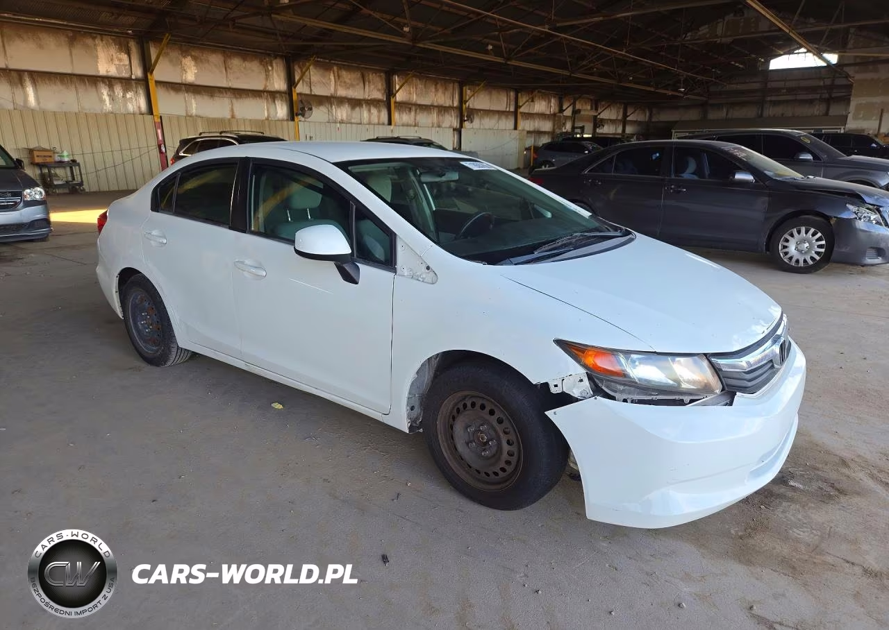 2012 Honda Civic Lx VIN:2HGFB2F52CH612320 - 4