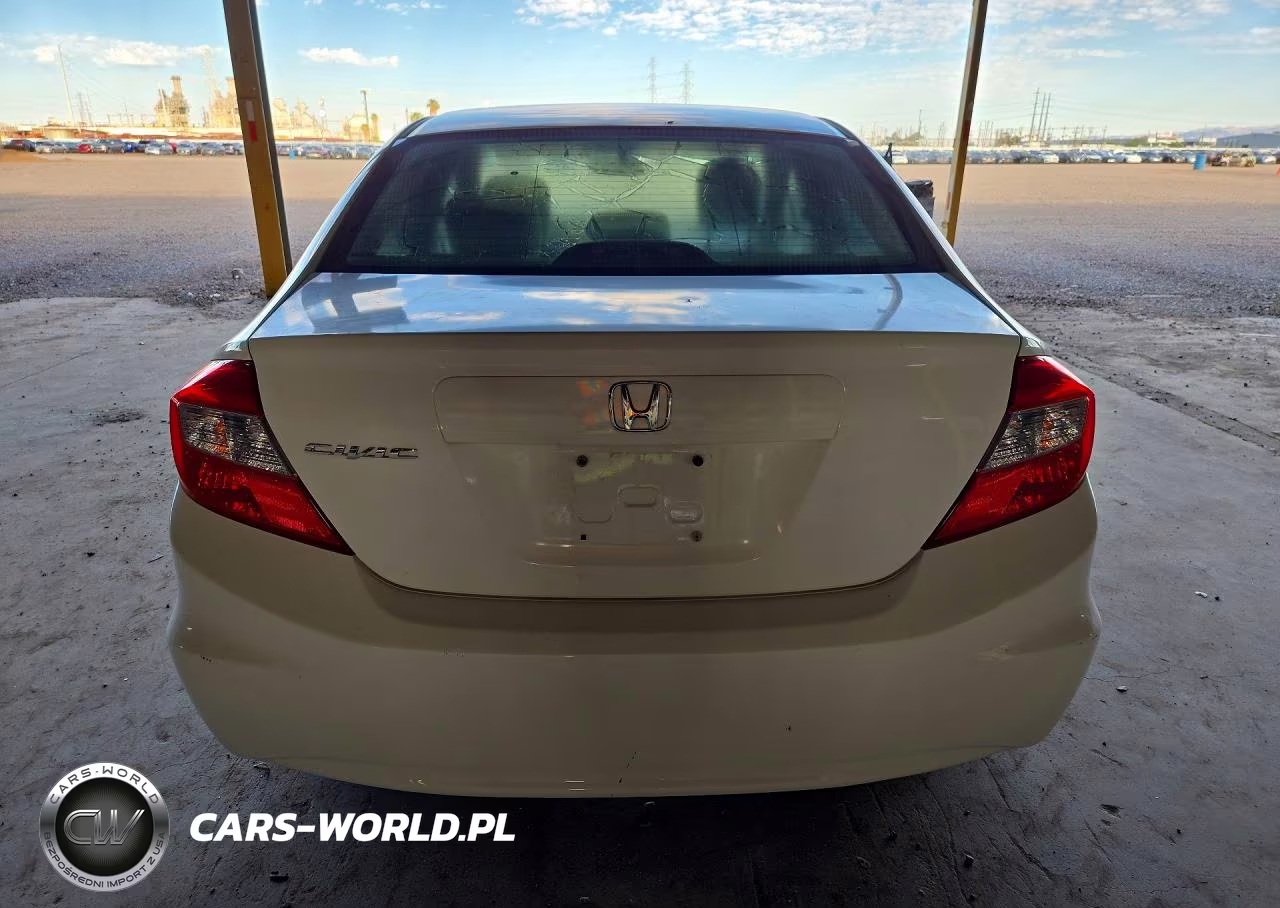 2012 Honda Civic Lx VIN:2HGFB2F52CH612320 - 6