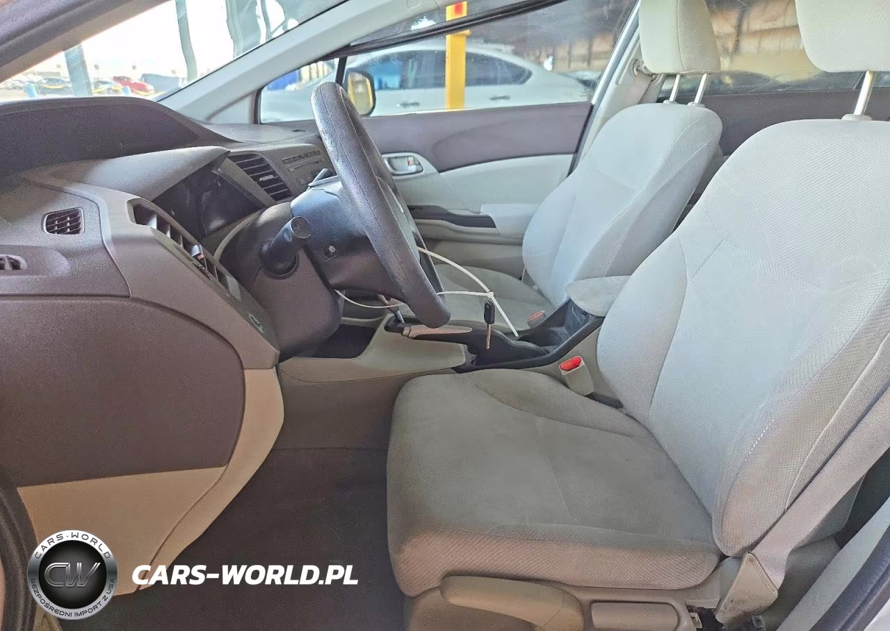 2012 Honda Civic Lx VIN:2HGFB2F52CH612320 - 7