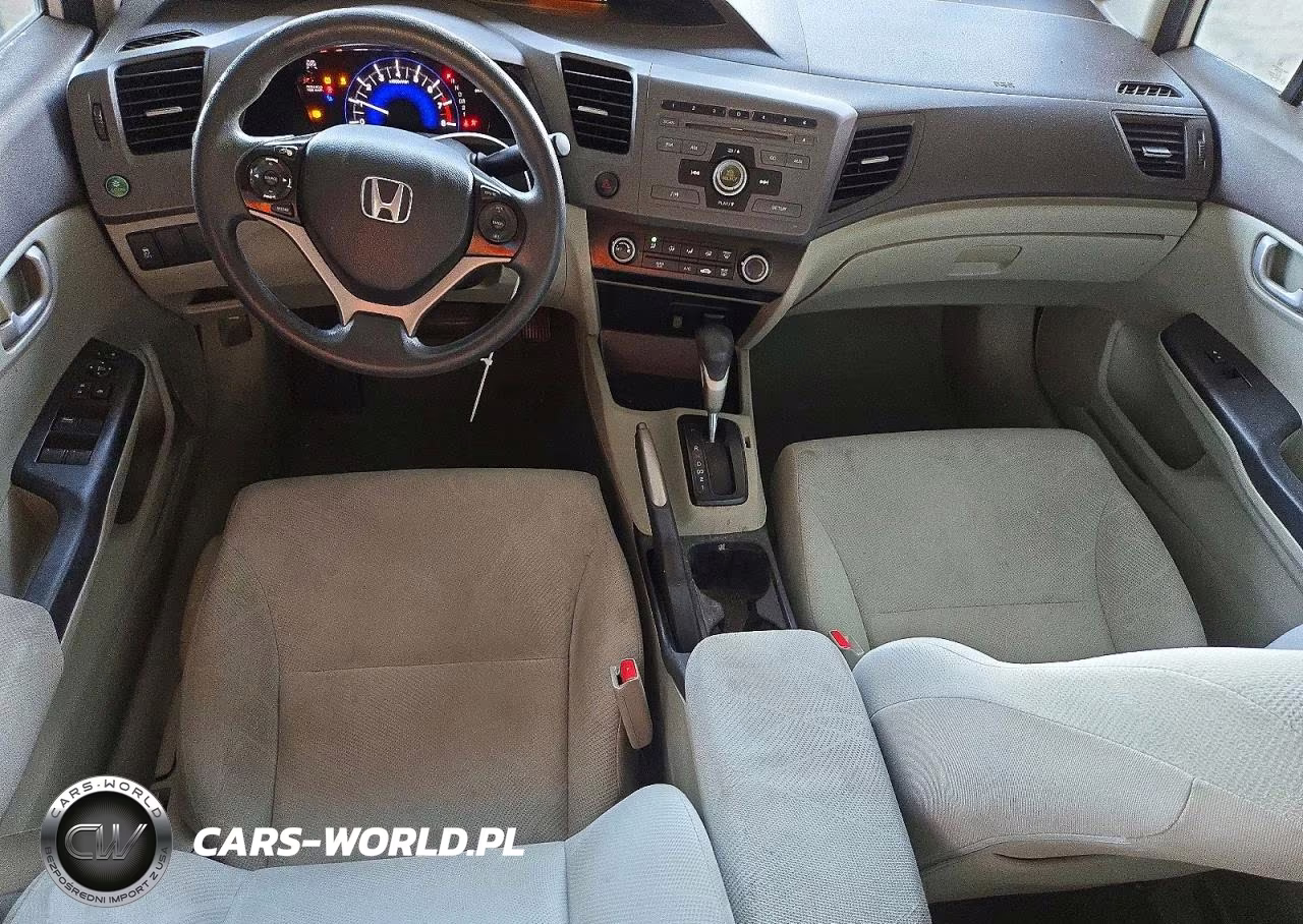 2012 Honda Civic Lx VIN:2HGFB2F52CH612320 - 8