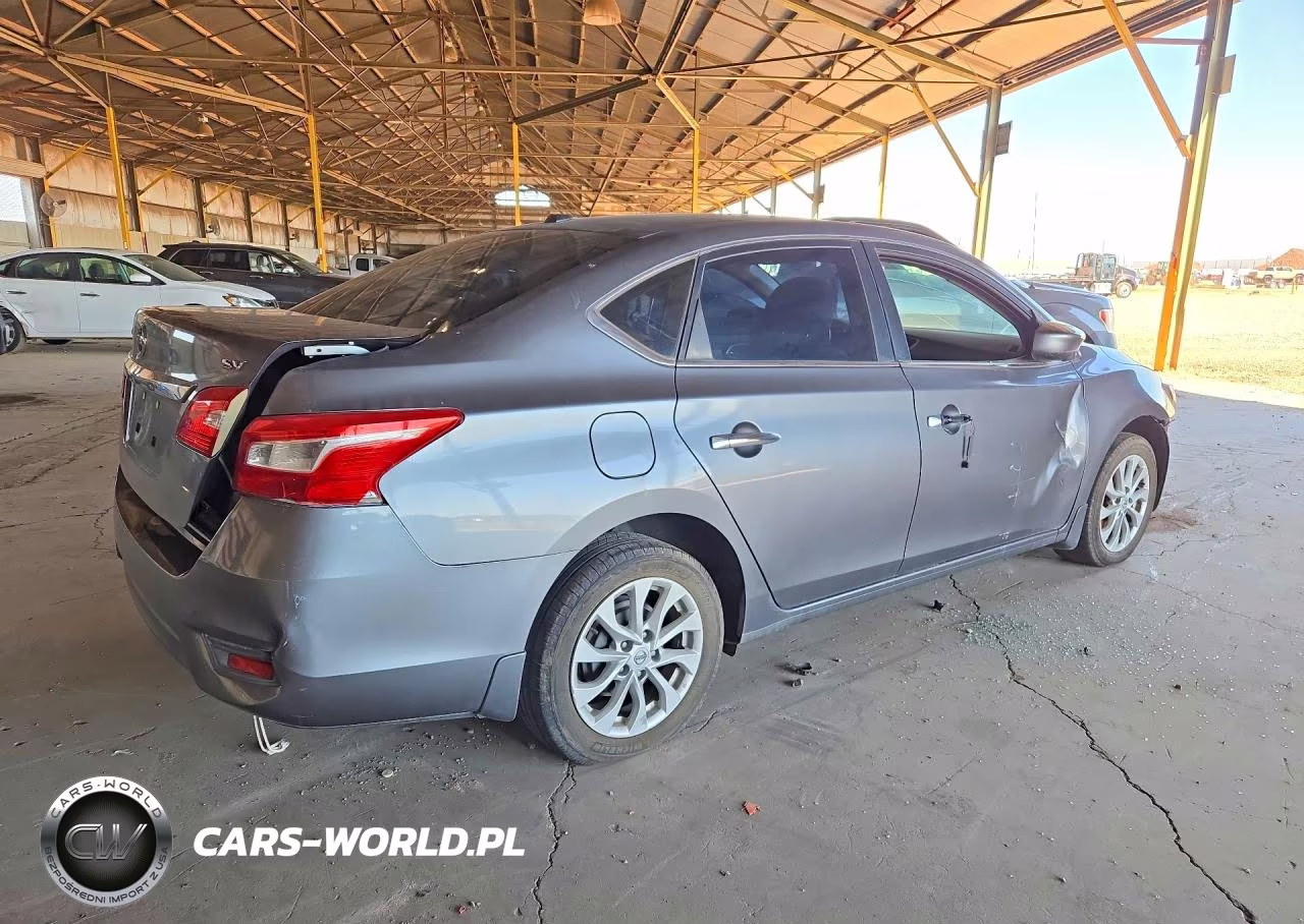 2018 Nissan Sentra Sv VIN:3N1AB7AP8JY237395 - 3