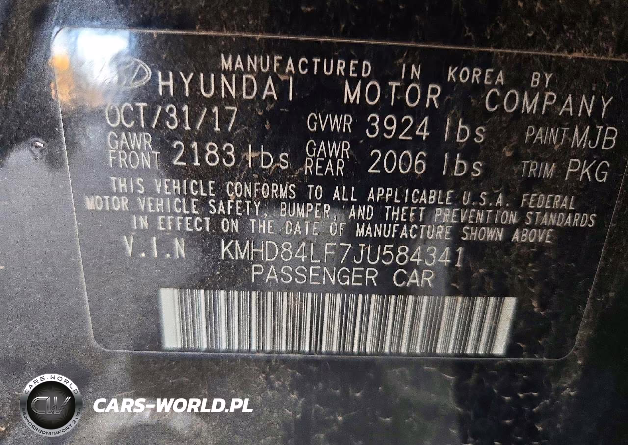 2018 Hyundai Elantra Value Edition VIN:KMHD84LF7JU584341 - 12
