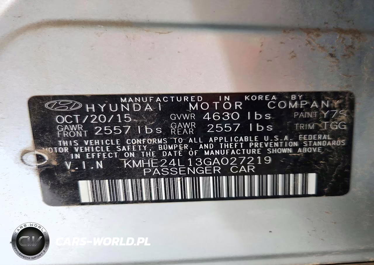 2016 Hyundai Sonata Hybrid Se VIN:KMHE24L13GA027219 - 12