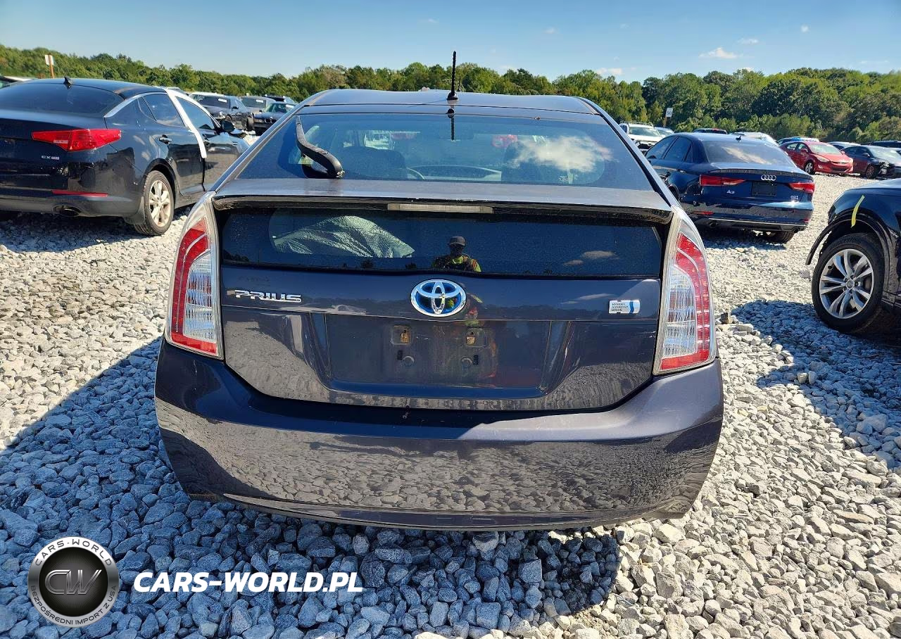 2012 Toyota Prius Two VIN:JTDKN3DU1C5462874 - 6