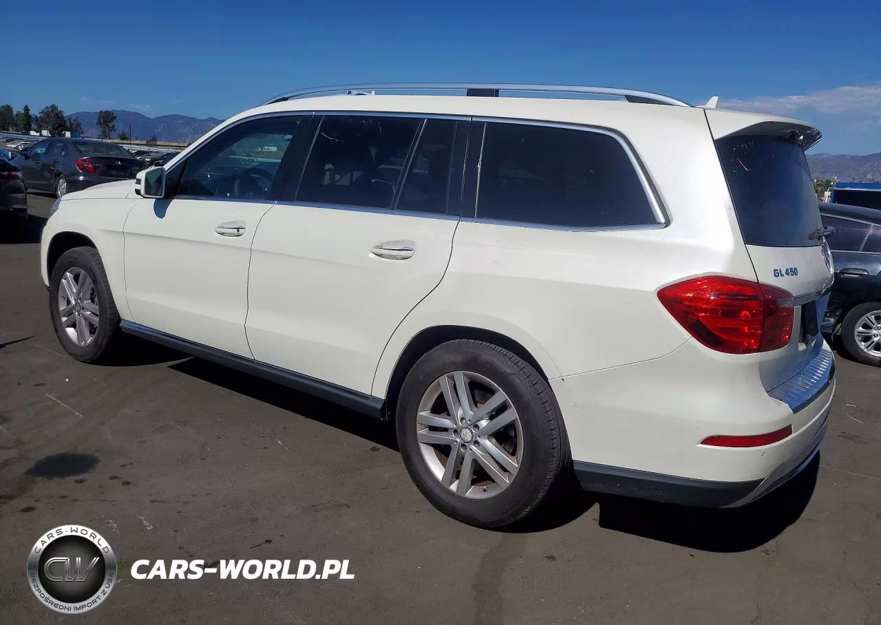 2015 Mercedes-Benz Gl 450 4Matic VIN:4JGDF6EE3FA609444 - 2