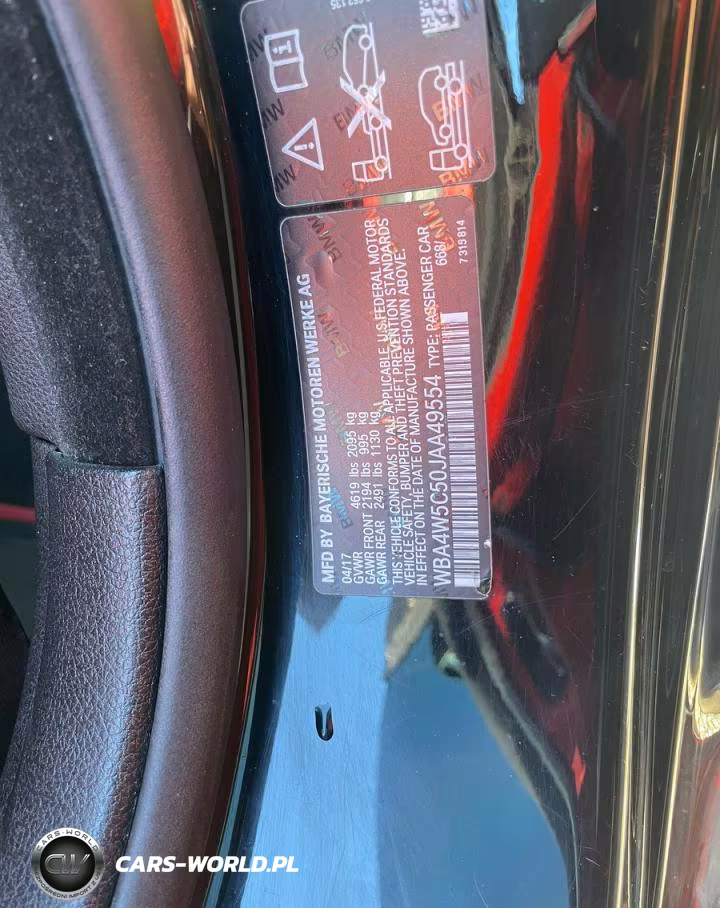2018 BMW 430Xi VIN:WBA4W5C50JAA49554 - 10