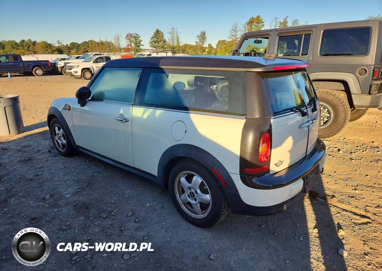 2008 Mini Cooper Clubman VIN:WMWML33528TN67982 - 2