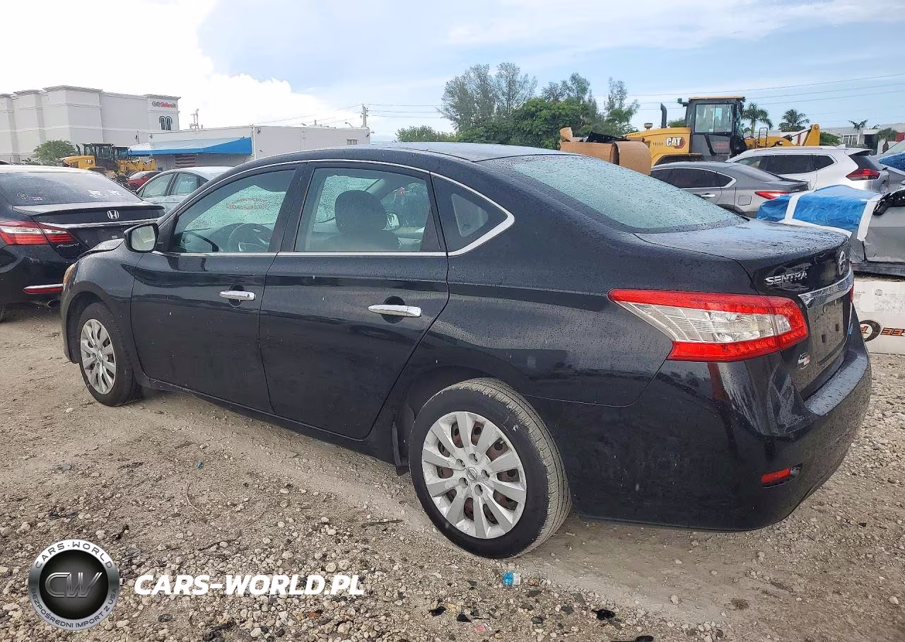 2014 Nissan Sentra Sv VIN:3N1AB7APXEY244421 - 2