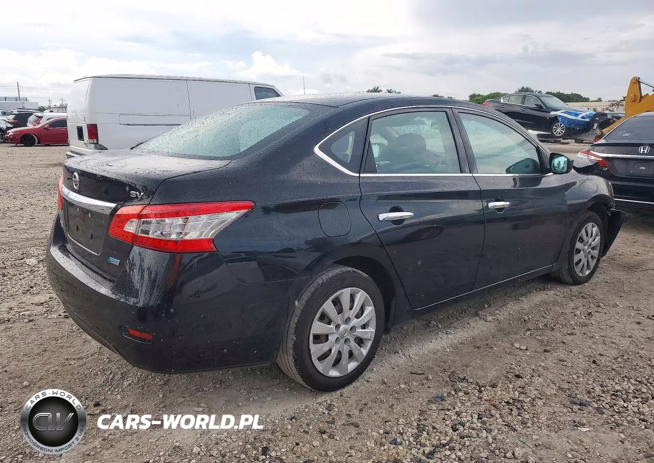 2014 Nissan Sentra Sv VIN:3N1AB7APXEY244421 - 3