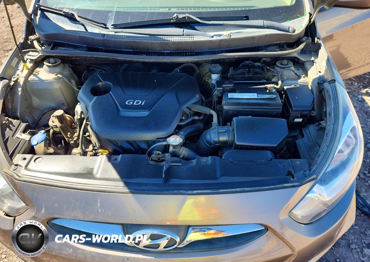 2014 Hyundai Accent Gls VIN:KMHCT4AE8EU692817 - 11