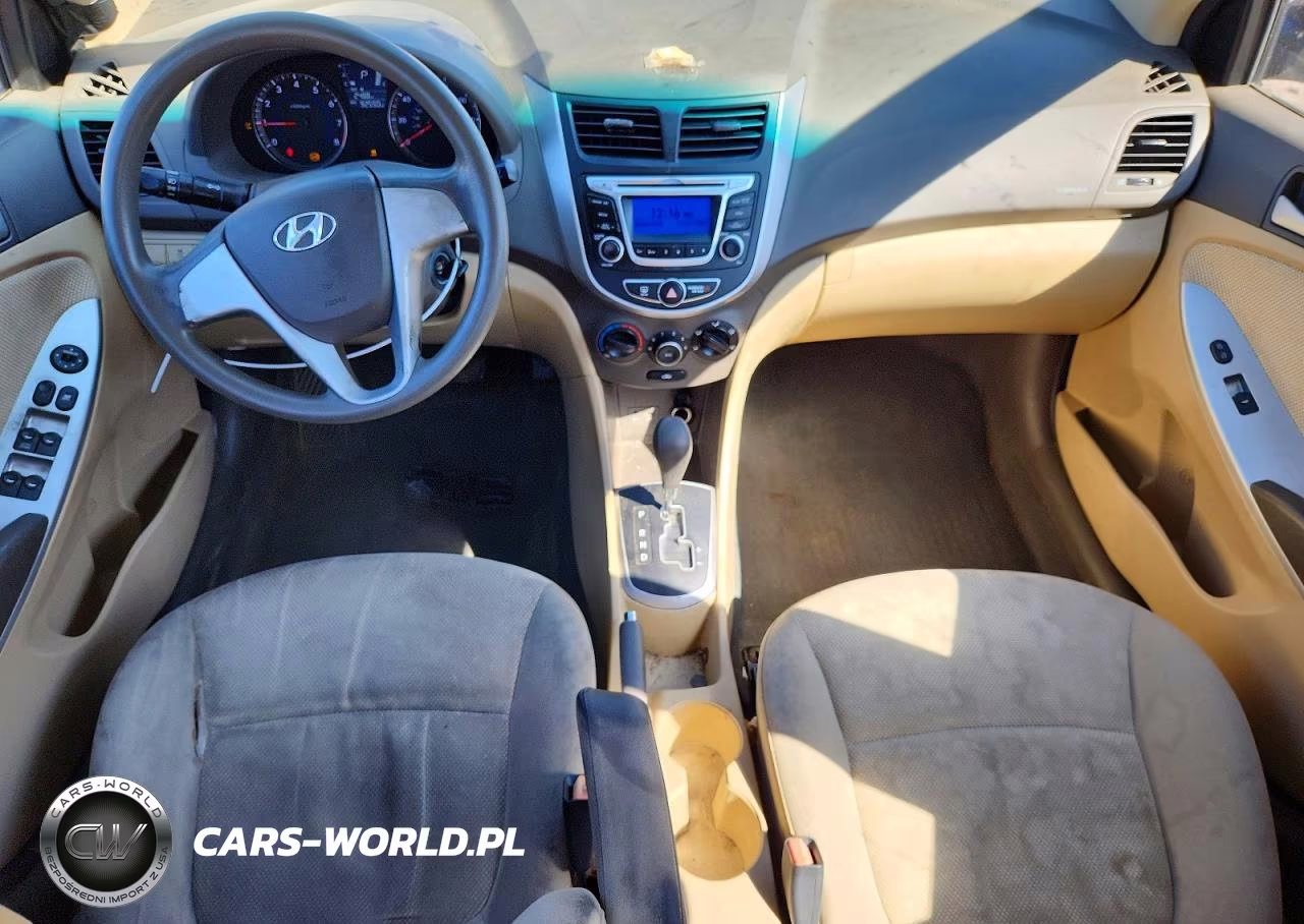 2014 Hyundai Accent Gls VIN:KMHCT4AE8EU692817 - 8