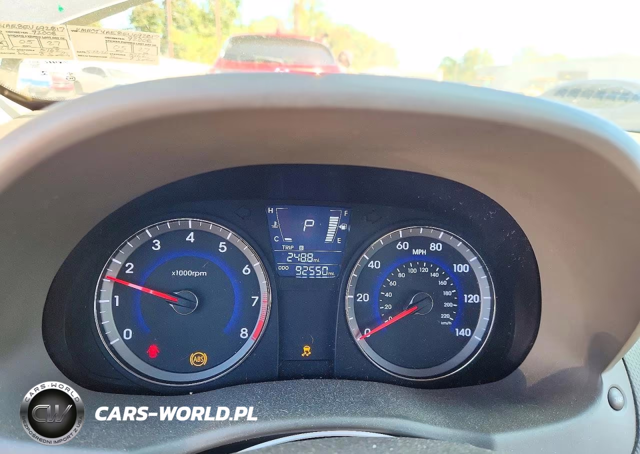 2014 Hyundai Accent Gls VIN:KMHCT4AE8EU692817 - 9