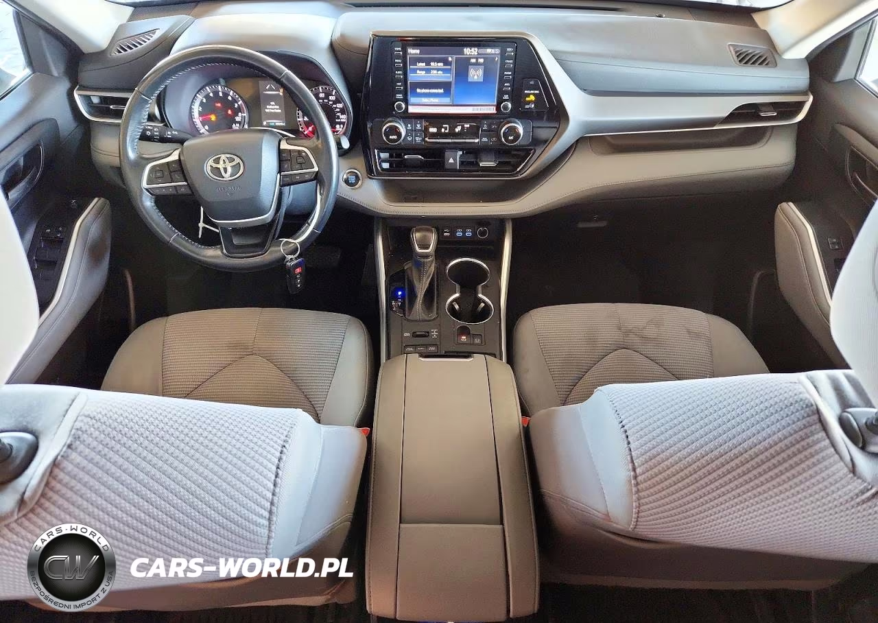 2022 Toyota Highlander Le VIN:5TDBZRBH1NS251250 - 8