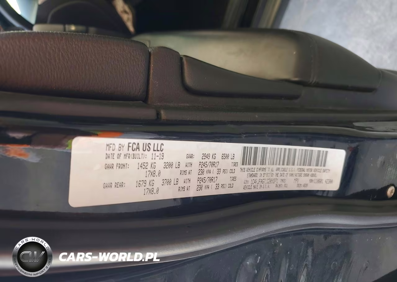 2020 Jeep Grand Cherokee Laredo VIN:1C4RJFAG7LC209371 - 13