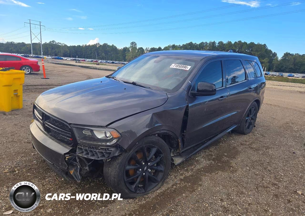2019 Dodge Durango Sxt Plus Rwd