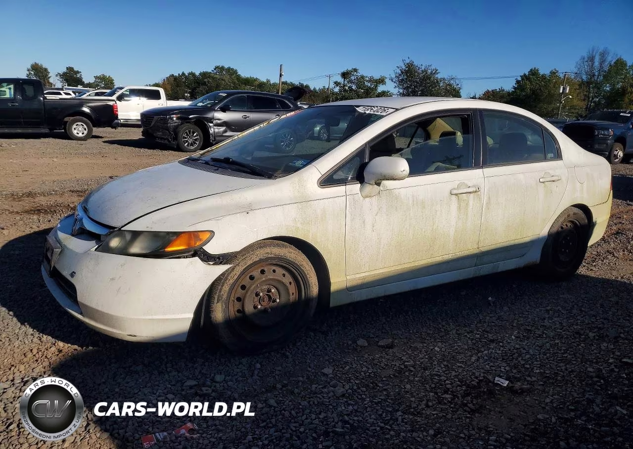 2008 Honda Civic Lx VIN:2HGFA16508H325904 - 1