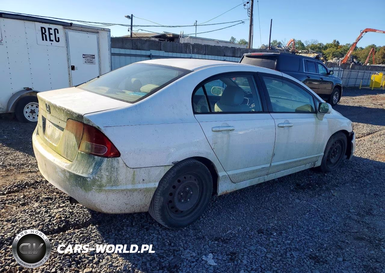 2008 Honda Civic Lx VIN:2HGFA16508H325904 - 3