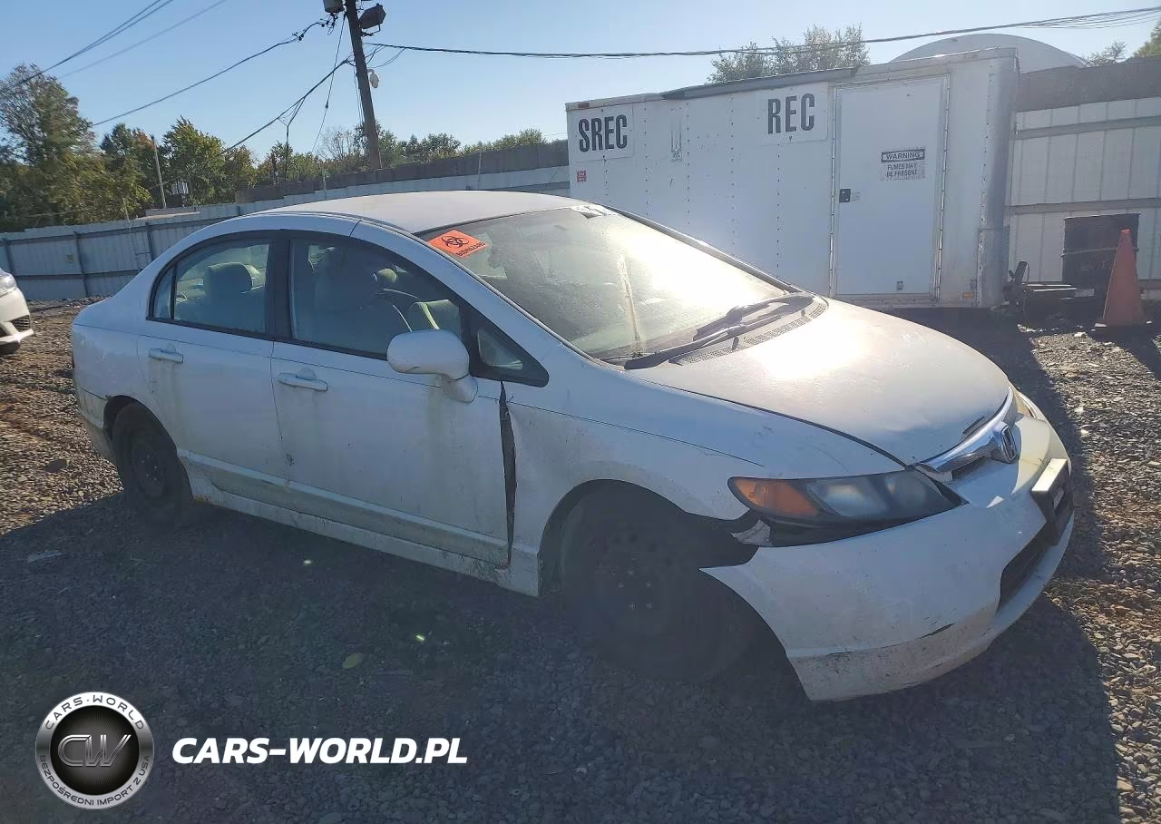 2008 Honda Civic Lx VIN:2HGFA16508H325904 - 4