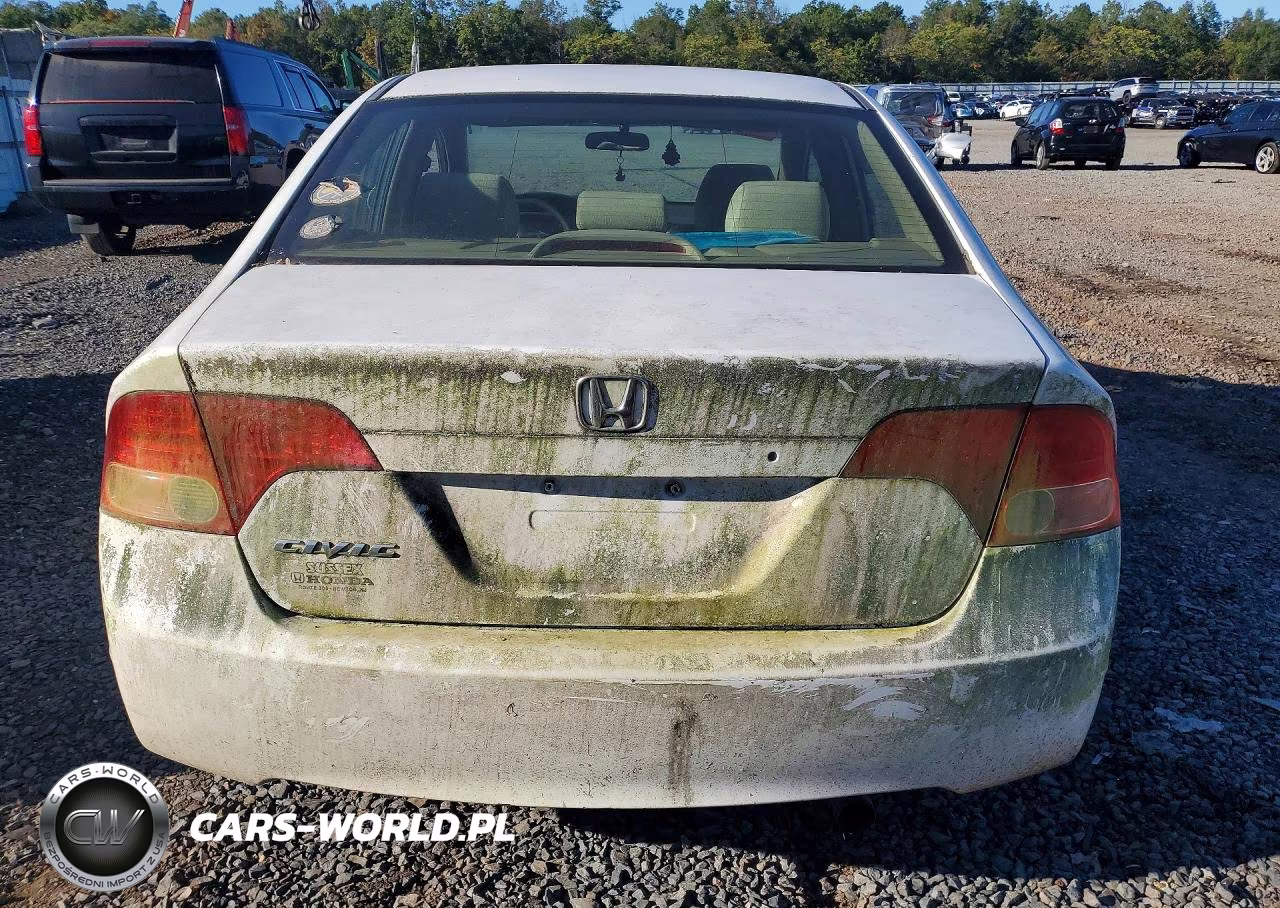 2008 Honda Civic Lx VIN:2HGFA16508H325904 - 6