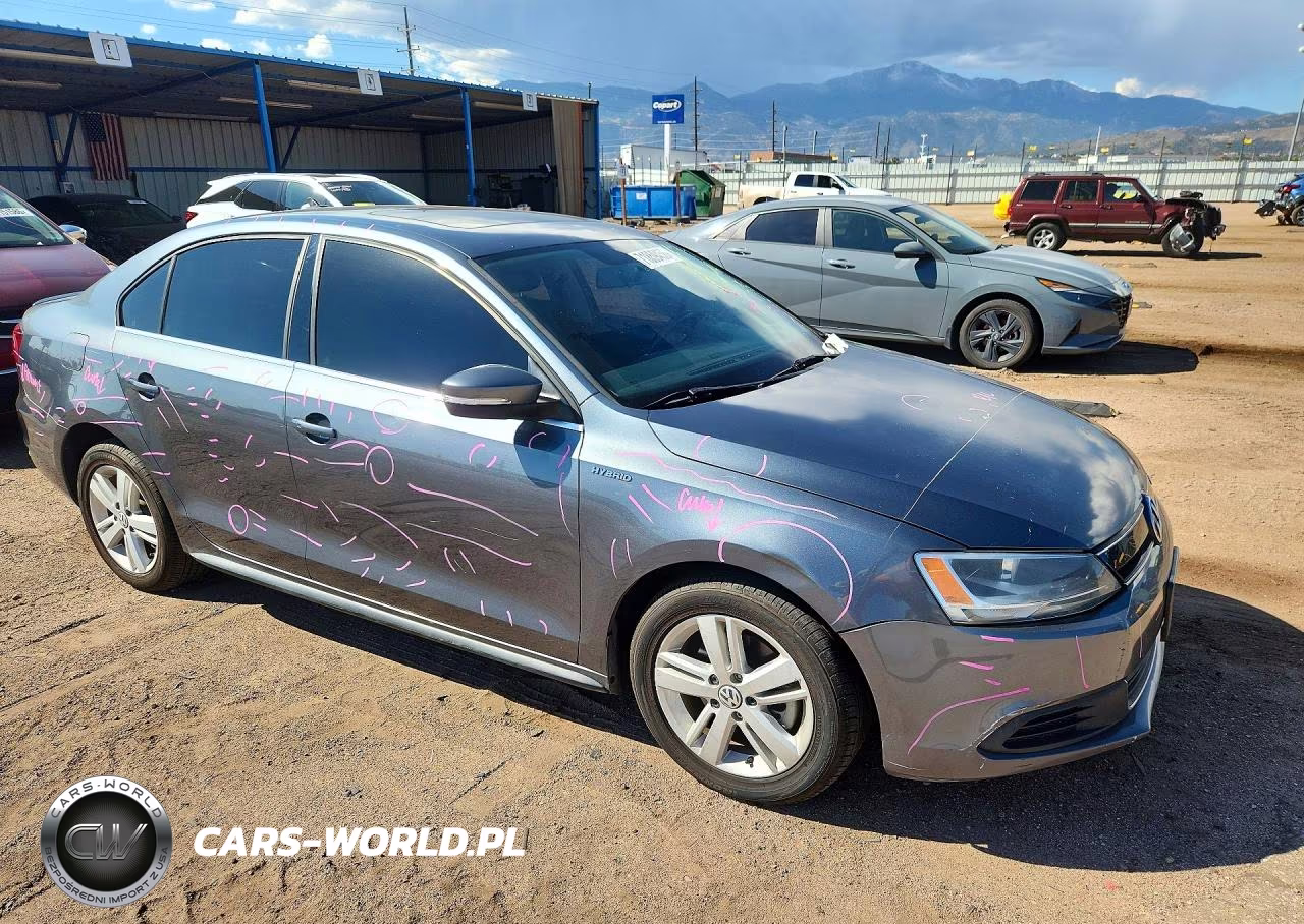 2013 Volkswagen Jetta Hybrid VIN:3VW637AJ7DM278508 - 4