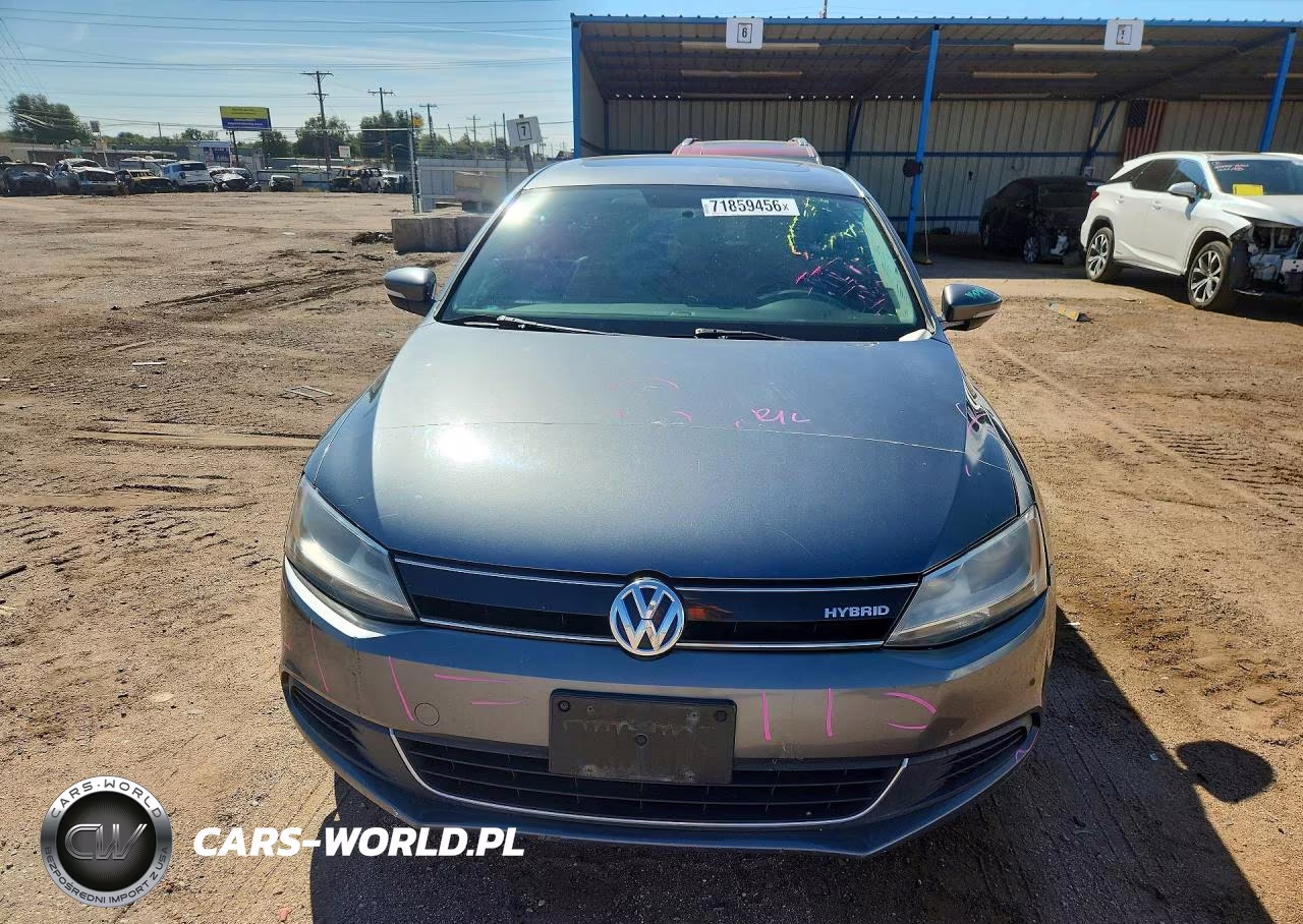 2013 Volkswagen Jetta Hybrid VIN:3VW637AJ7DM278508 - 5