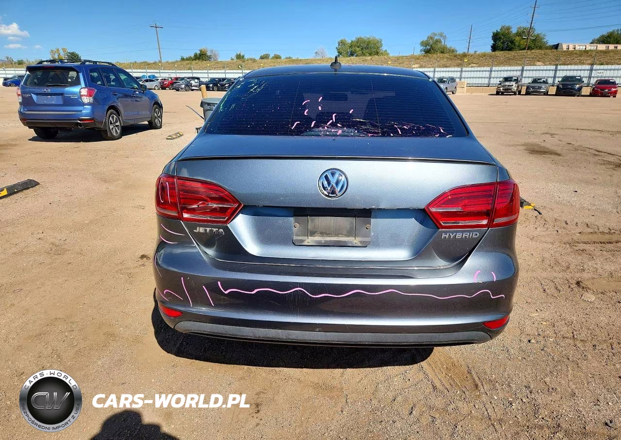 2013 Volkswagen Jetta Hybrid VIN:3VW637AJ7DM278508 - 6