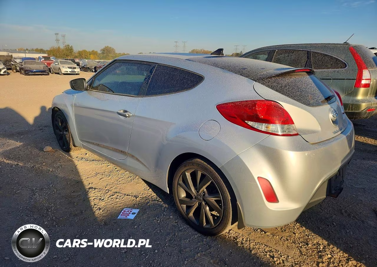 2017 Hyundai Veloster Base VIN:KMHTC6AD1HU304916 - 2