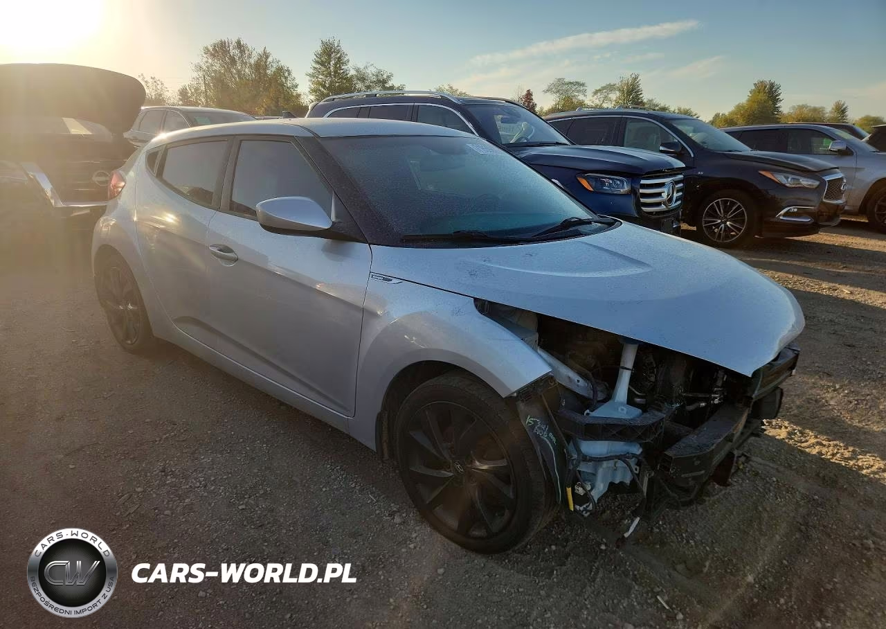 2017 Hyundai Veloster Base VIN:KMHTC6AD1HU304916 - 4