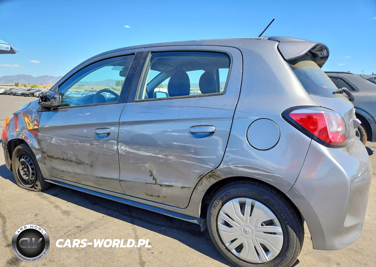2021 Mitsubishi Mirage Es VIN:ML32AUHJ6MH013145 - 2