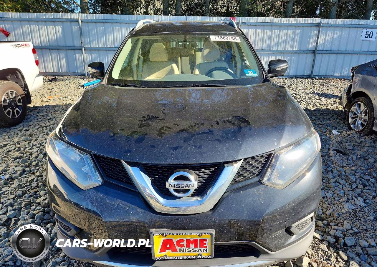 2016 Nissan Rogue Sv VIN:5N1AT2MV3GC920206 - 5