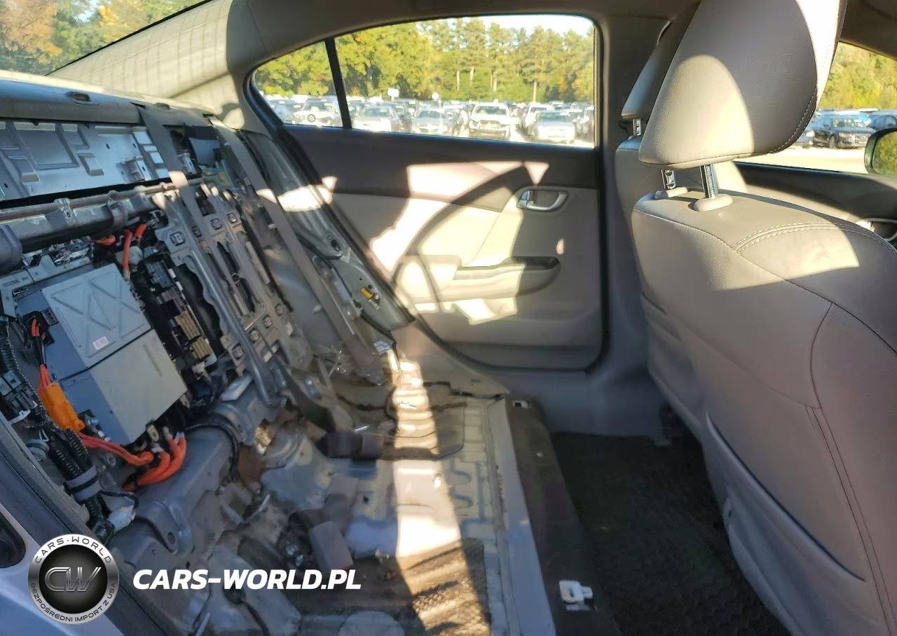 2012 Honda Civic Hybrid L VIN:JHMFB4F33CS007352 - 10