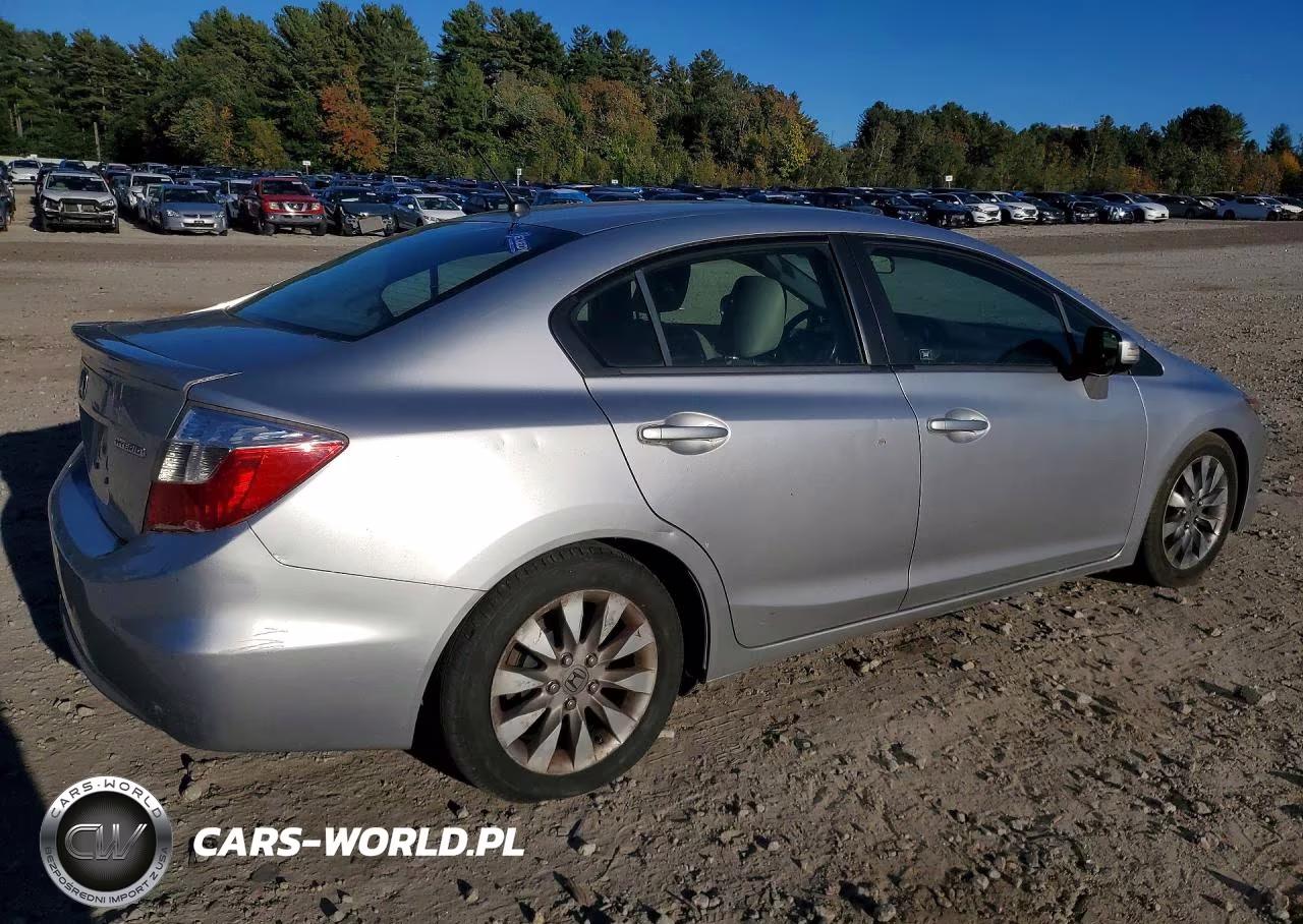2012 Honda Civic Hybrid L VIN:JHMFB4F33CS007352 - 3