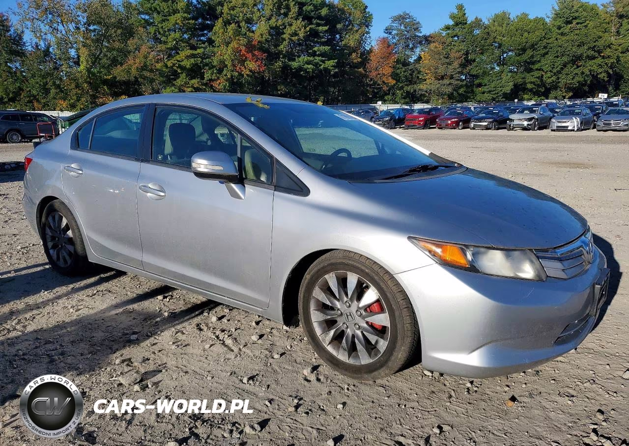 2012 Honda Civic Hybrid L VIN:JHMFB4F33CS007352 - 4