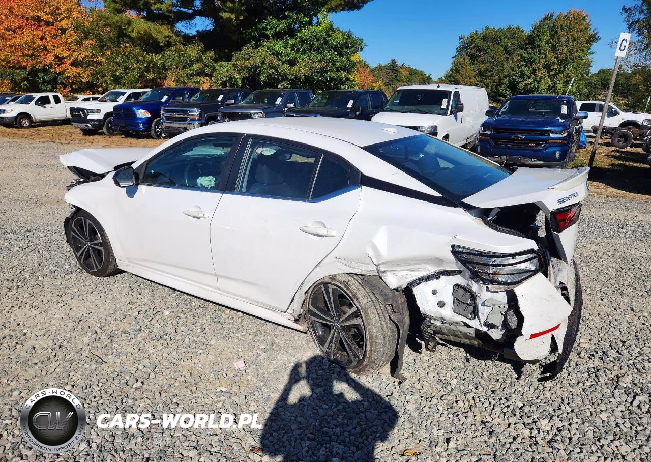 2022 Nissan Sentra Sr VIN:3N1AB8DV9NY213256 - 2
