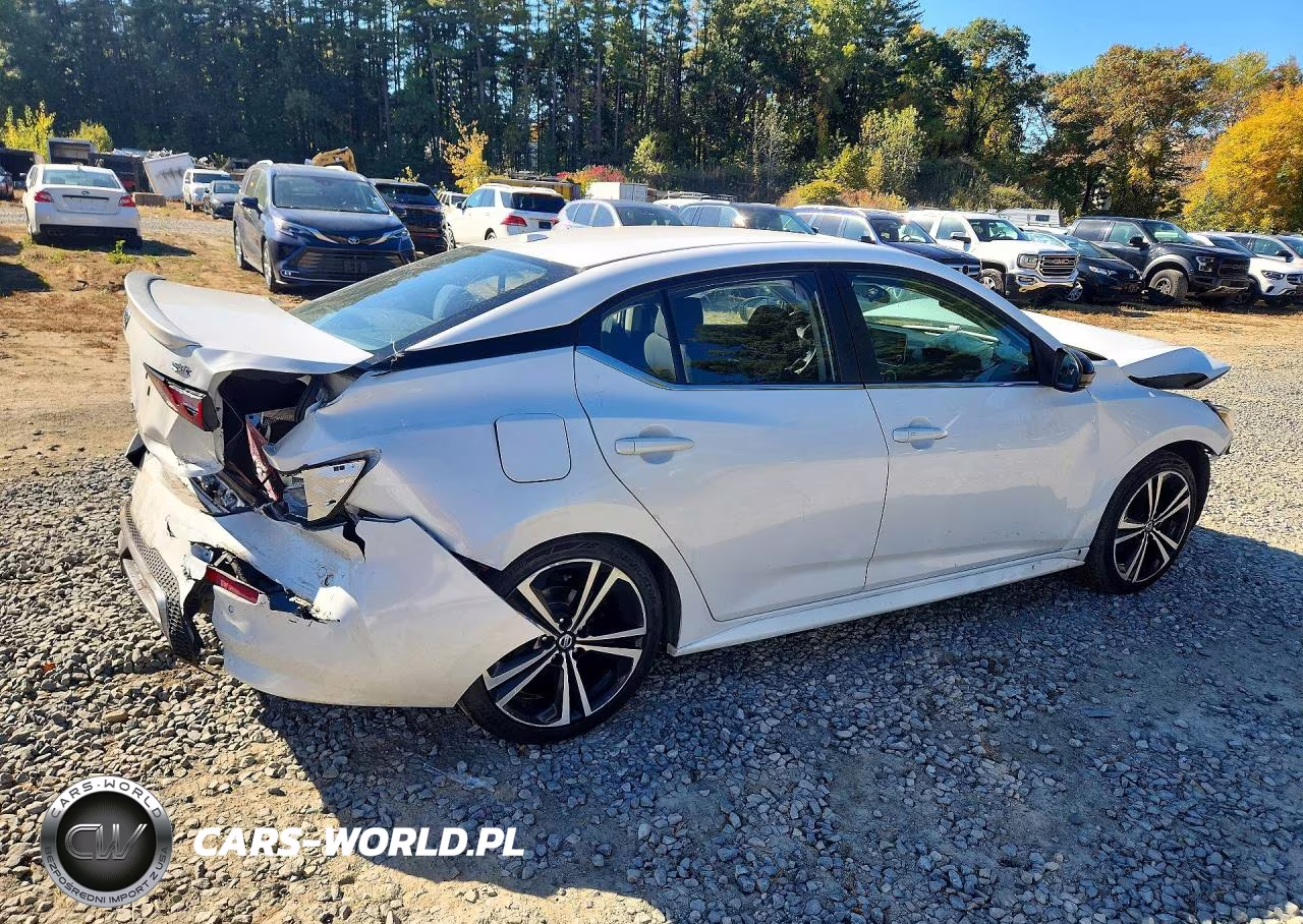2022 Nissan Sentra Sr VIN:3N1AB8DV9NY213256 - 3