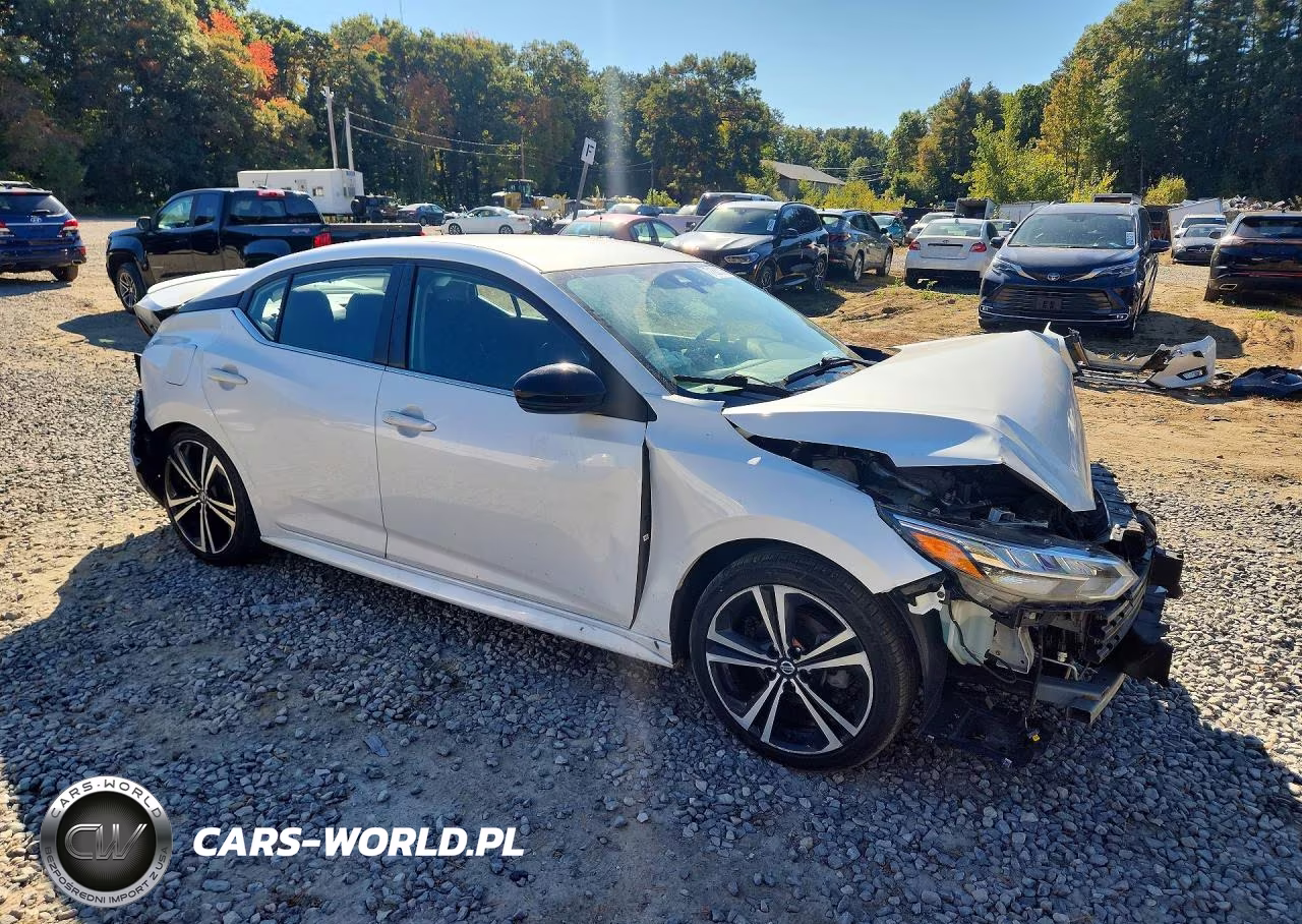 2022 Nissan Sentra Sr VIN:3N1AB8DV9NY213256 - 4