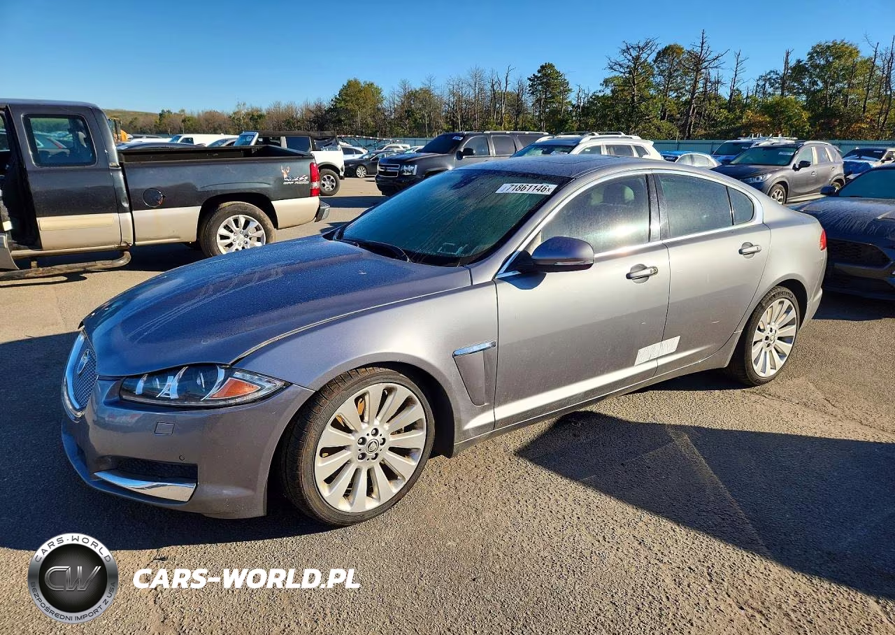 2013 Jaguar Xf VIN:SAJWA0E77D8S65584 - 1