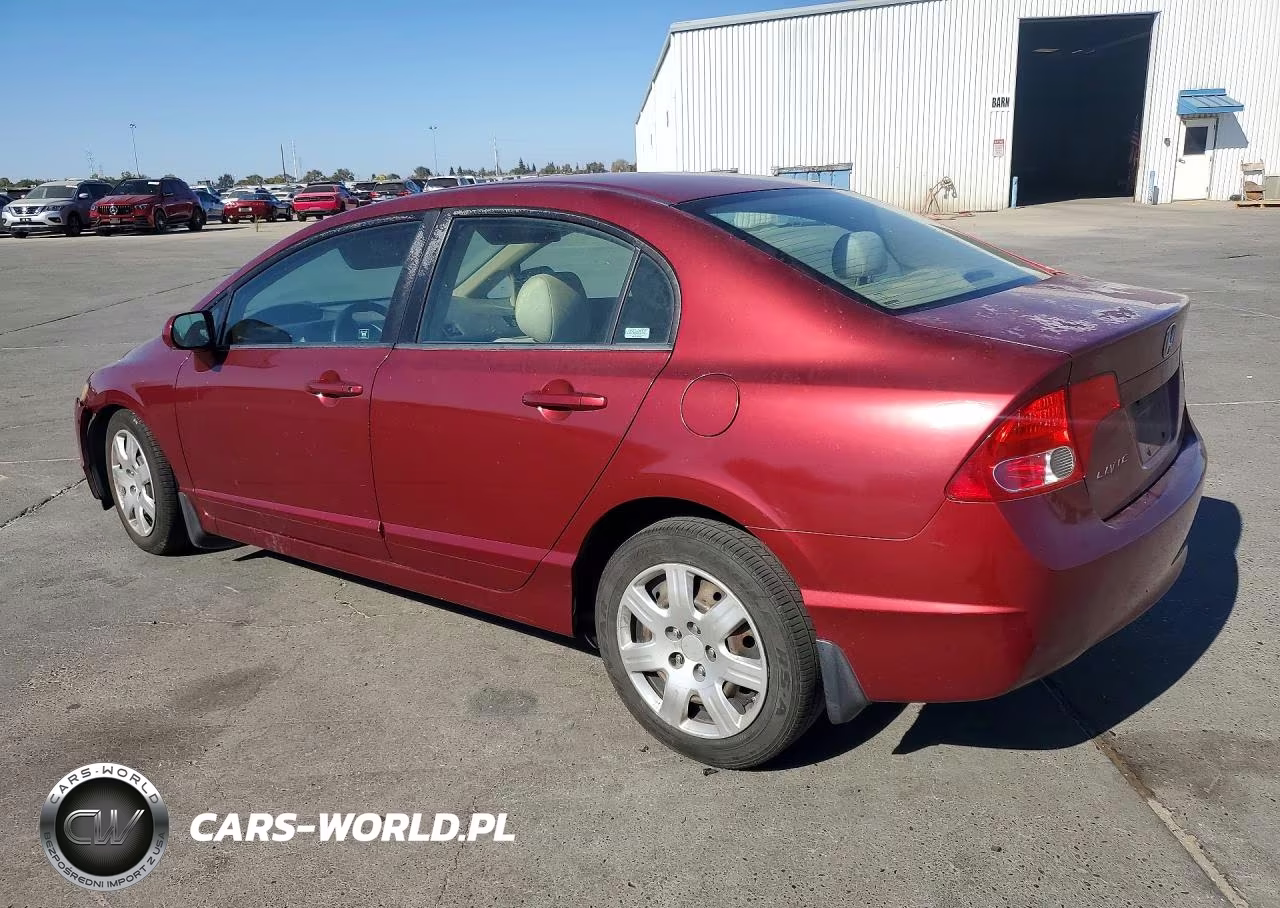 2008 Honda Civic Lx VIN:2HGFA16578H536954 - 2