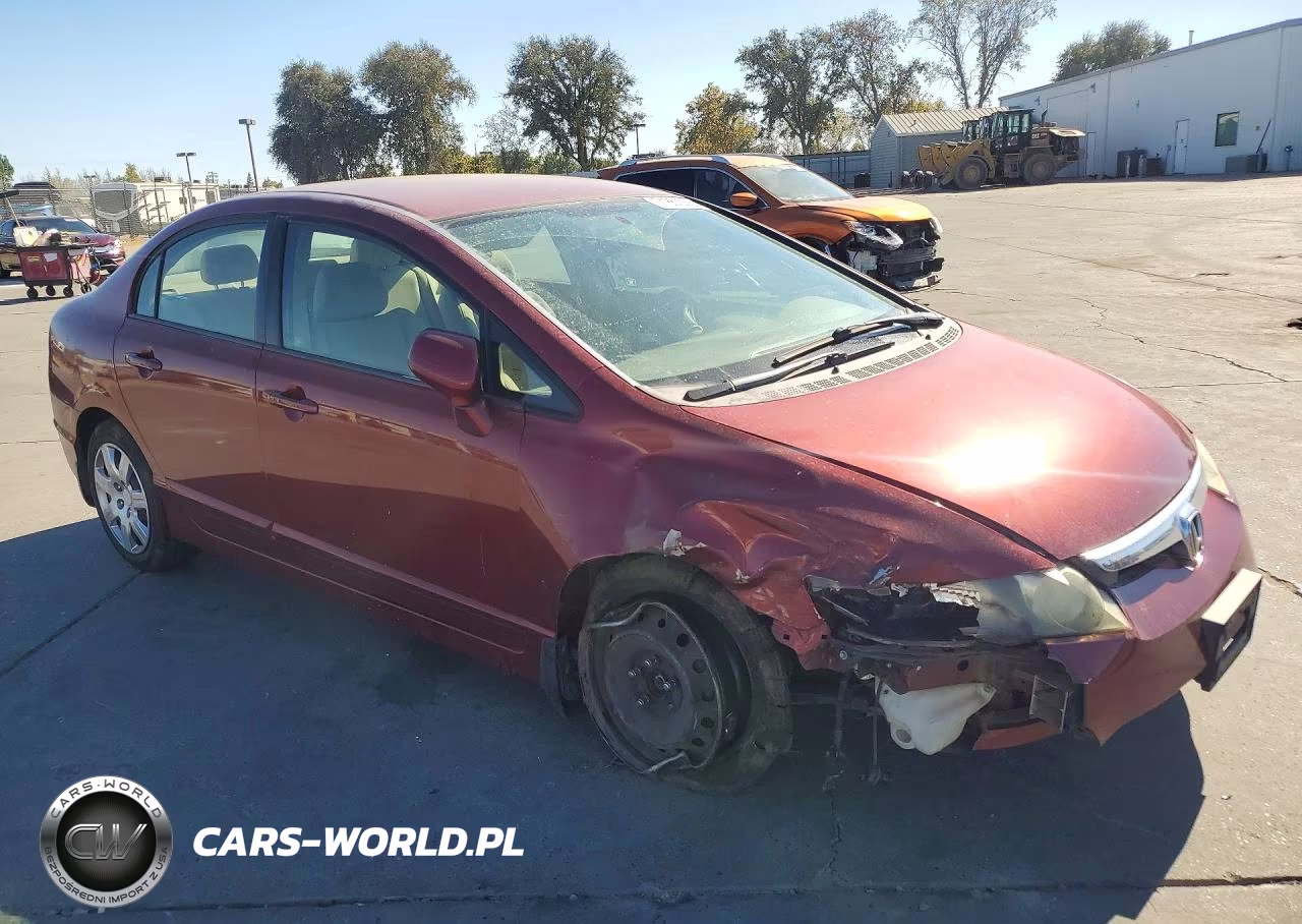 2008 Honda Civic Lx VIN:2HGFA16578H536954 - 4