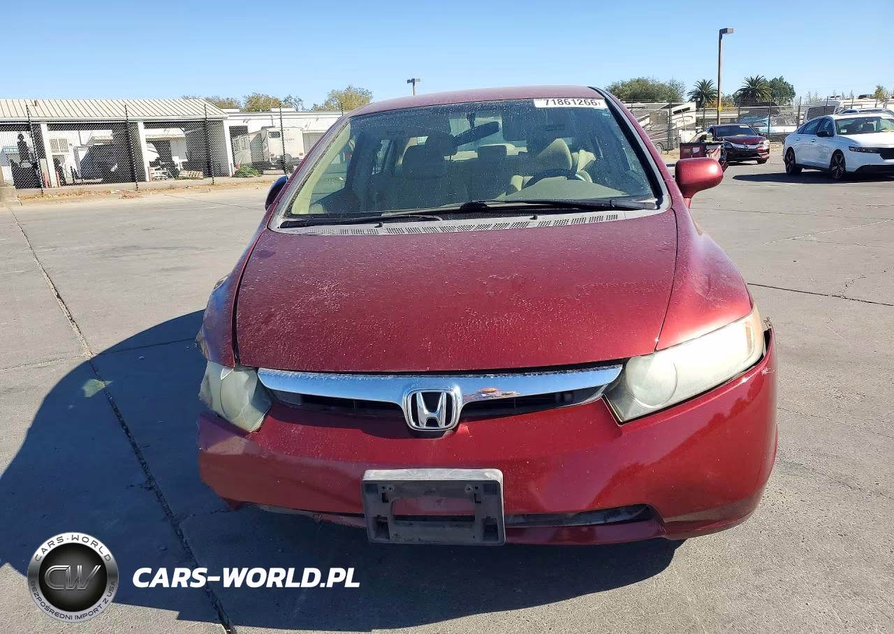 2008 Honda Civic Lx VIN:2HGFA16578H536954 - 5