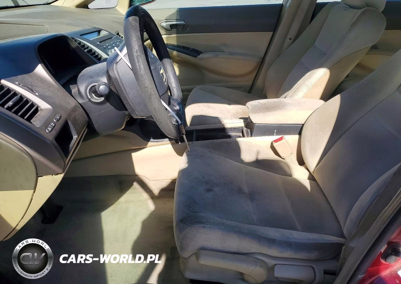 2008 Honda Civic Lx VIN:2HGFA16578H536954 - 7