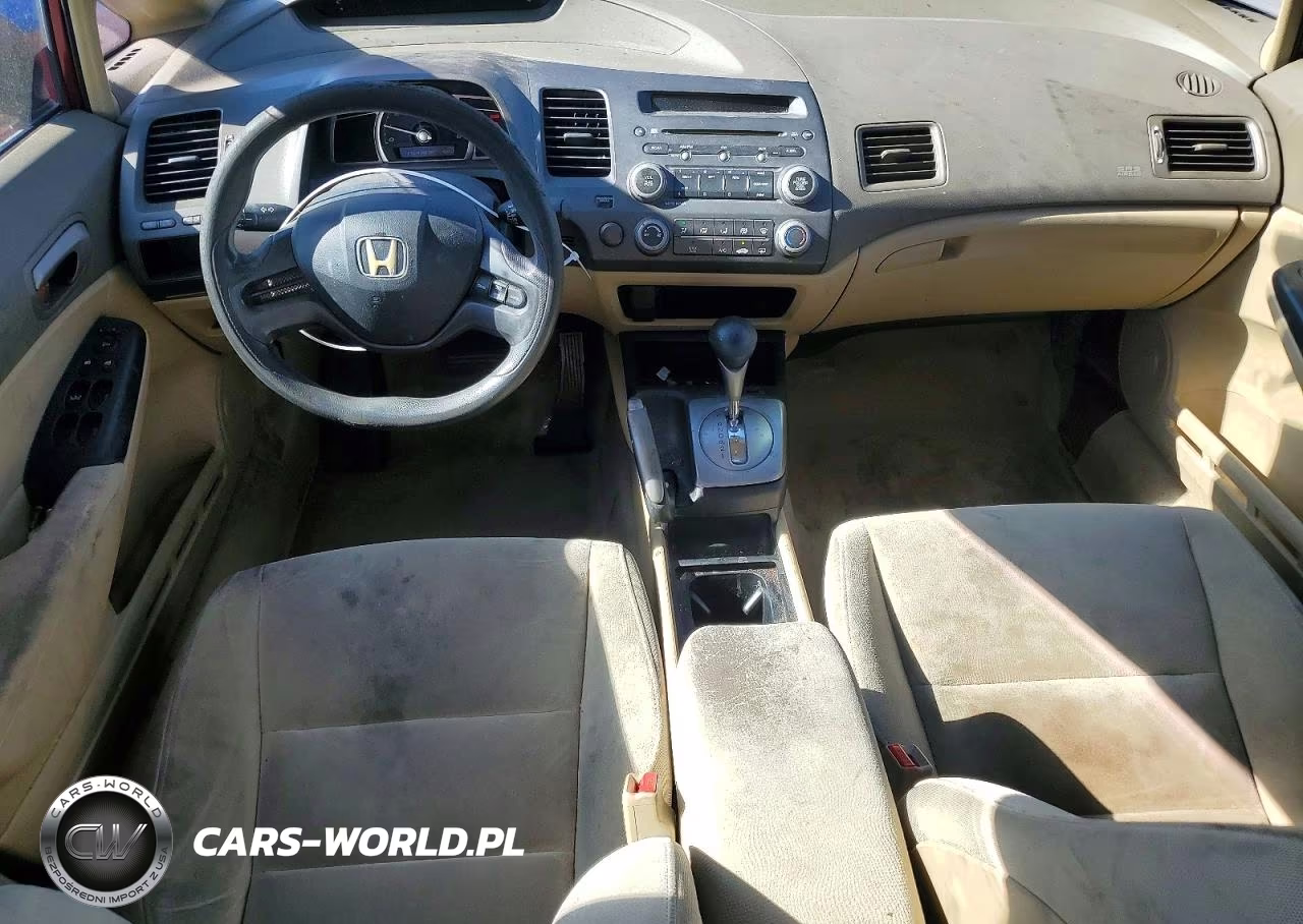 2008 Honda Civic Lx VIN:2HGFA16578H536954 - 8