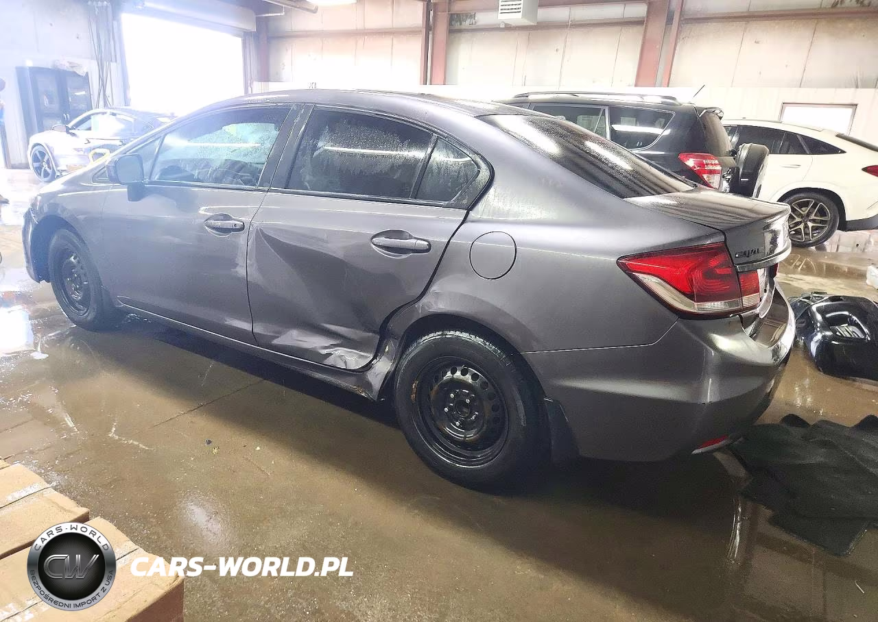 2015 Honda Civic Lx VIN:19XFB2F54FE060513 - 2