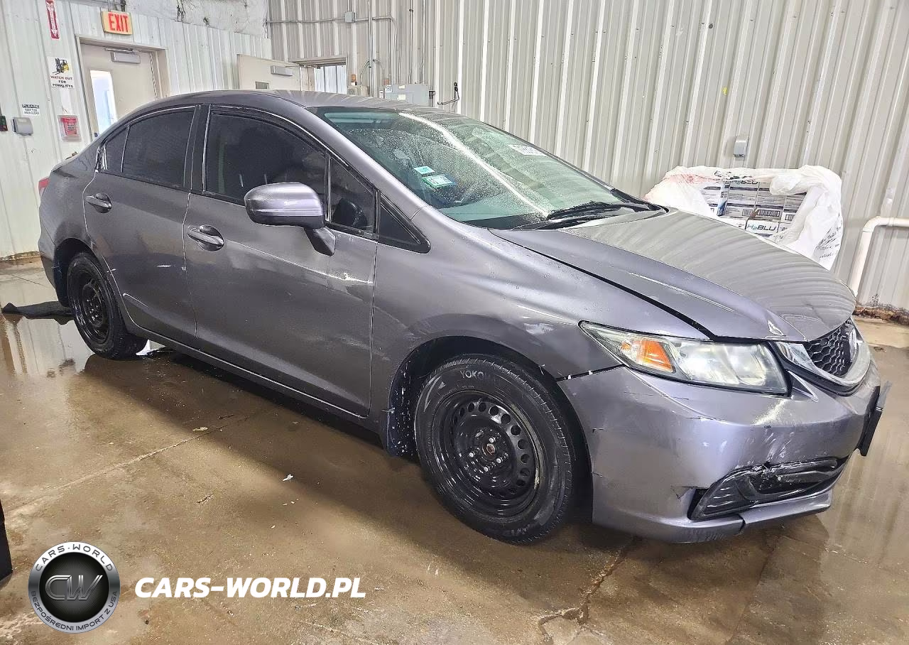 2015 Honda Civic Lx VIN:19XFB2F54FE060513 - 4