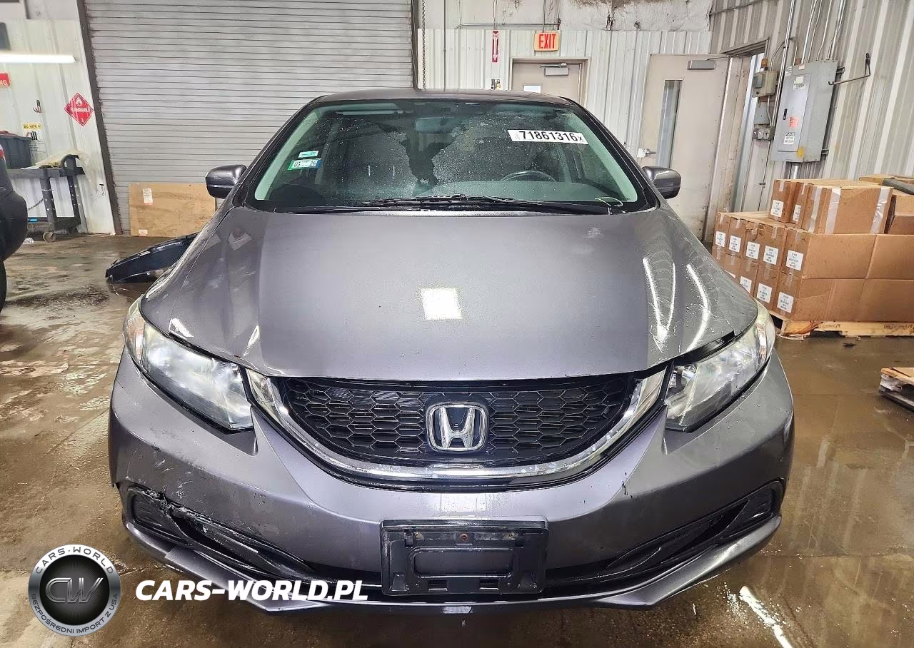 2015 Honda Civic Lx VIN:19XFB2F54FE060513 - 5