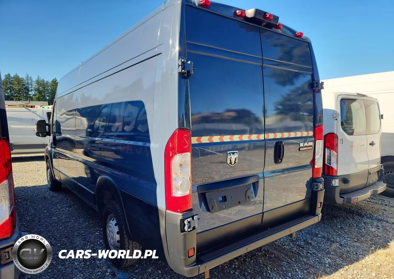 2019 Ram Promaster 3500 Delivery Van VIN:3C6URVJG1KE551362 - 2