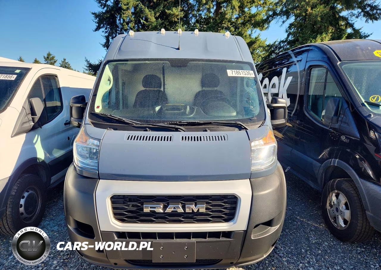 2019 Ram Promaster 3500 Delivery Van VIN:3C6URVJG1KE551362 - 5