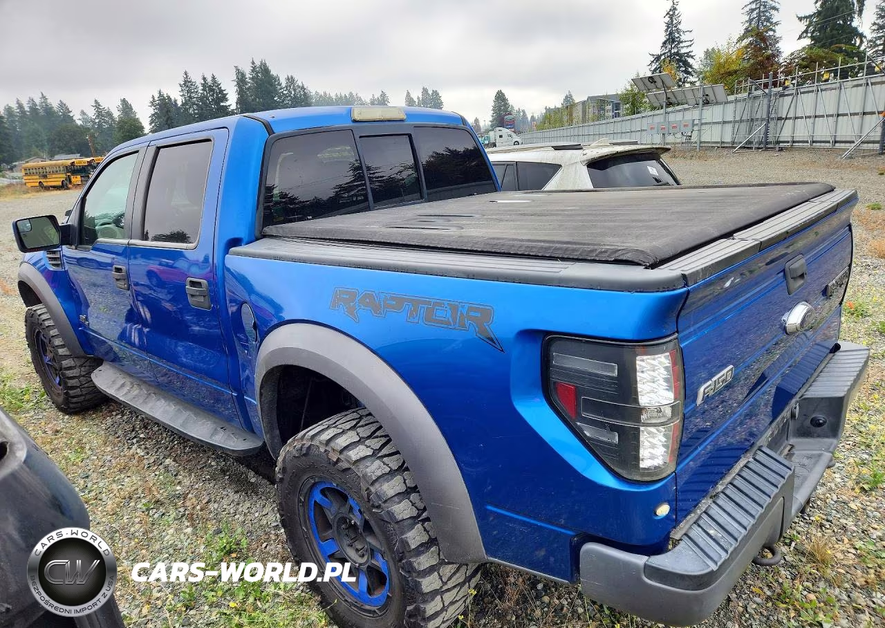 2011 Ford F150 Svt Raptor VIN:1FTFW1R69BFC08612 - 2
