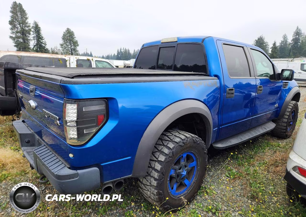 2011 Ford F150 Svt Raptor VIN:1FTFW1R69BFC08612 - 3
