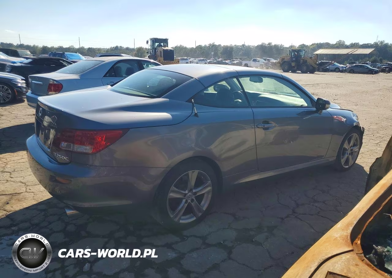 2012 Lexus Is 250C Base VIN:JTHFF2C28C2525364 - 3